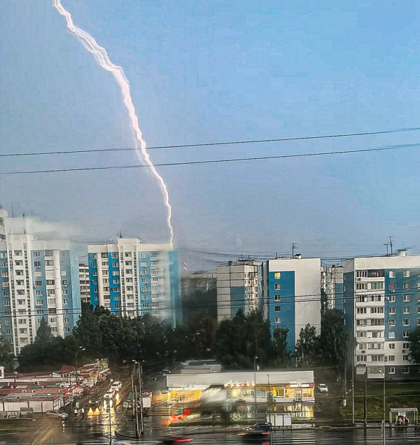 Ночью 25 июля в Самарской области ожидается гроза