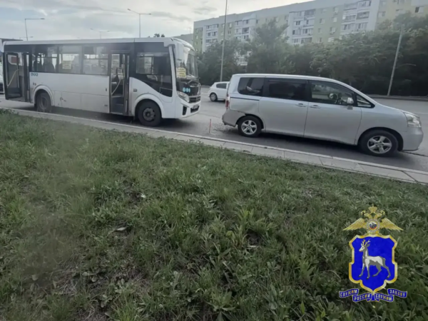 В Самаре 15 июня автобус с 40 пассажирами врезался в Toyota