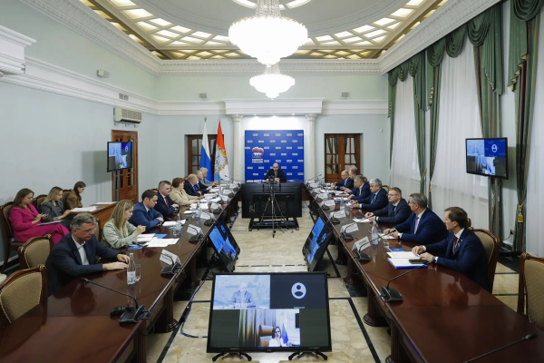 Состоялось расширенное заседание Президиума регполитсовета "Единой России"