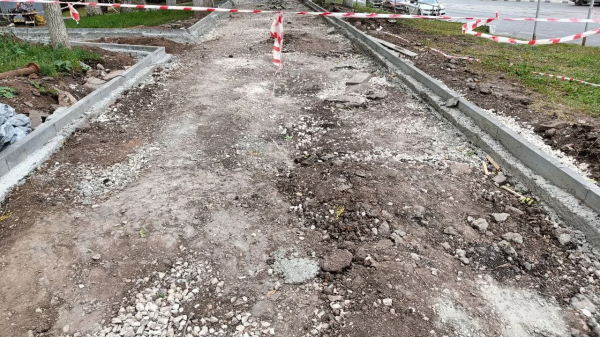 В поселке Липяги в Новокуйбышевске обустроят тротуар
