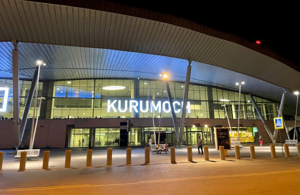 В июле в "Курумоче" у пассажиров изъяли 460 кг чая, фруктов и зелени
